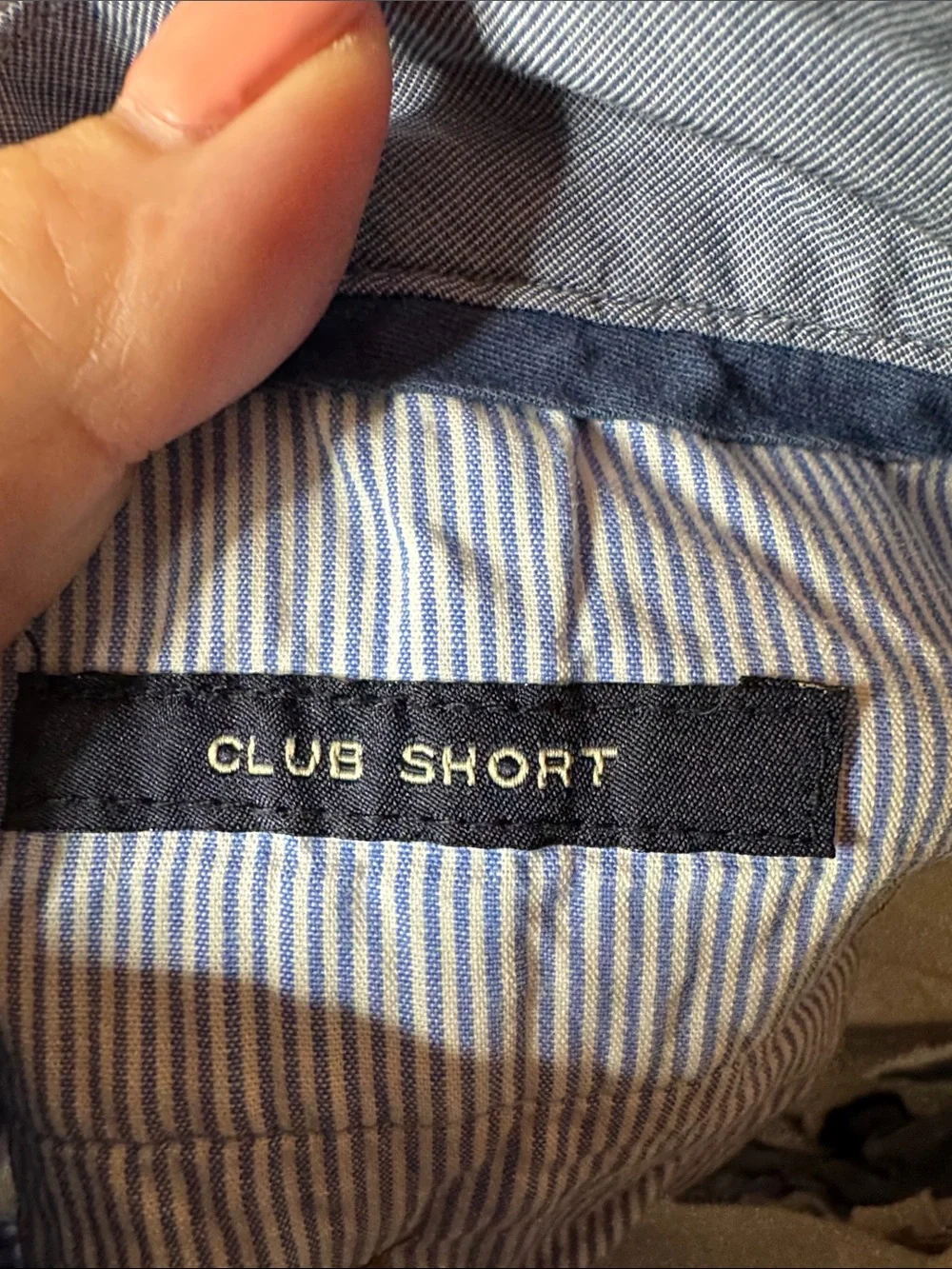 J.Crew Club Short Light Blue Cotton Chino Shorts Men’s Size 31 Flat Front
